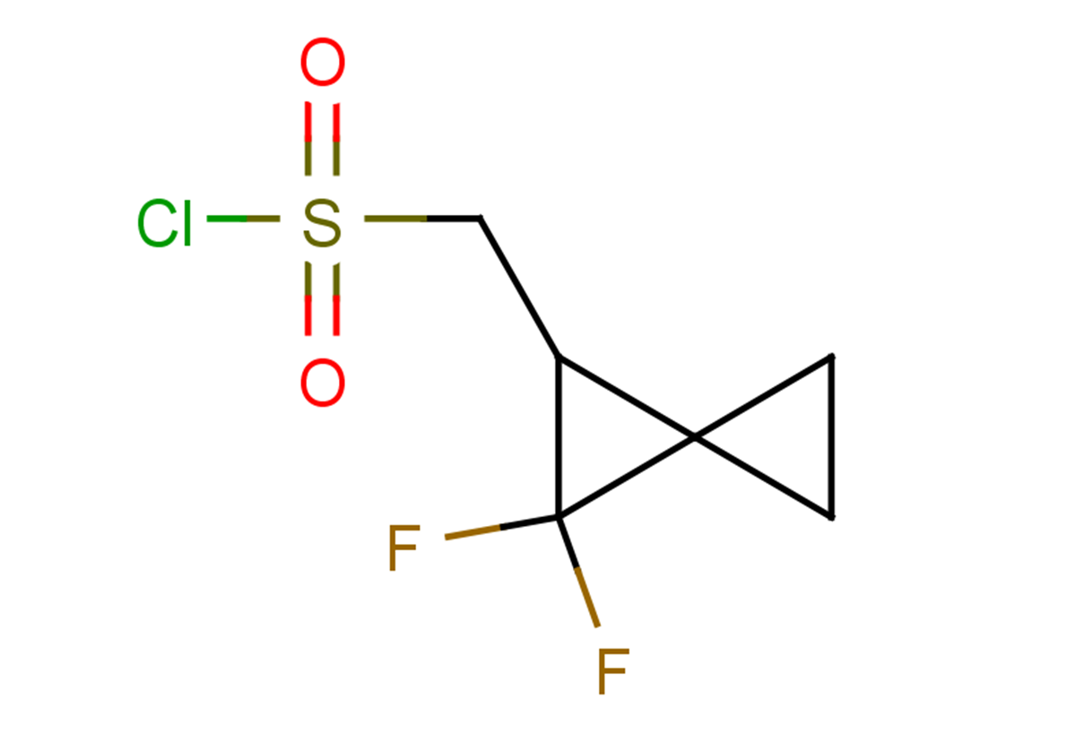 {2,2-difluorospiro[2.2]pentan-1-yl}methanesulfonyl chloride