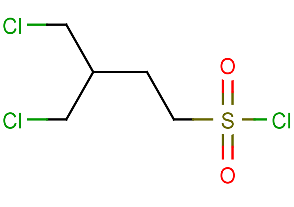 4-chloro-3-(chloromethyl)butane-1-sulfonyl chloride