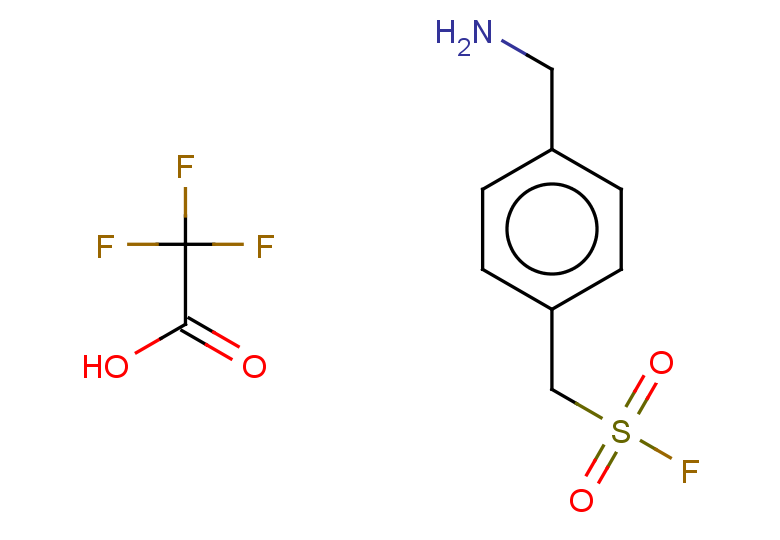 [4-(aminomethyl)phenyl]methanesulfonyl fluoride trifluoroacetate