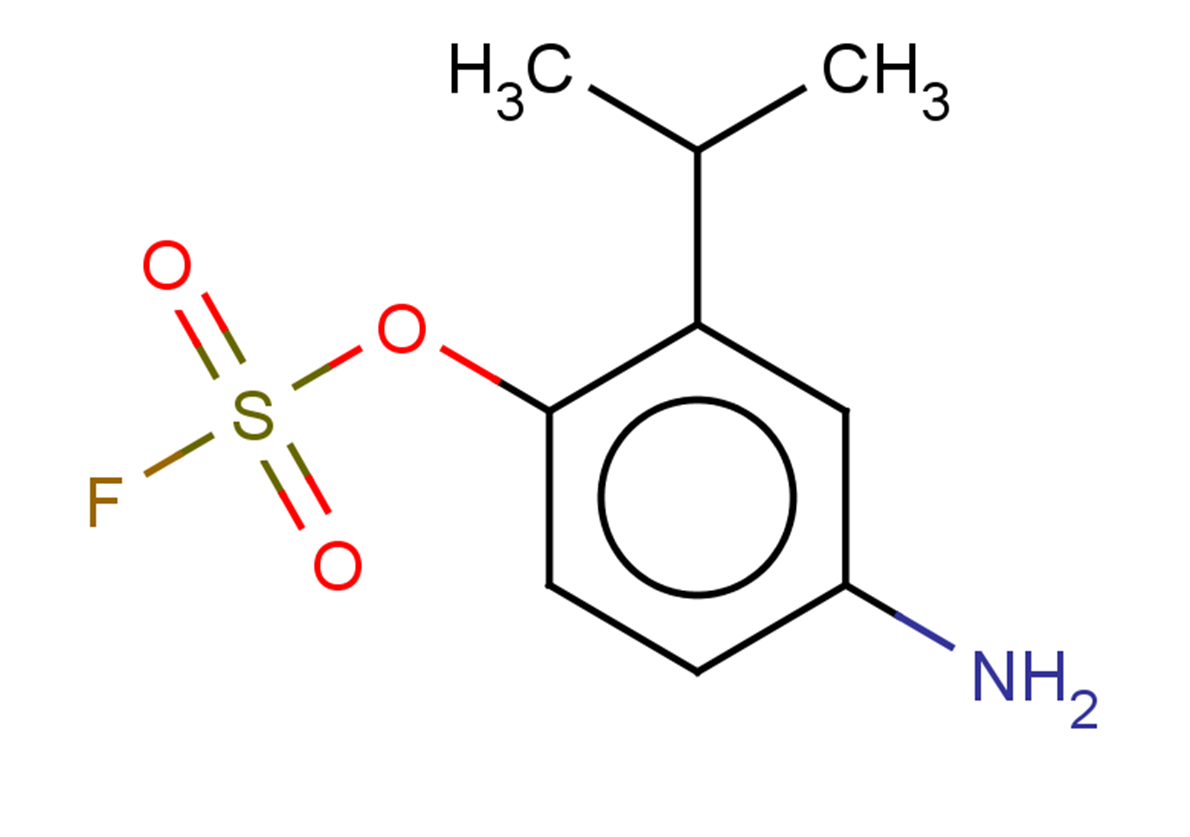 4-amino-2-(propan-2-yl)phenyl fluoranesulfonate