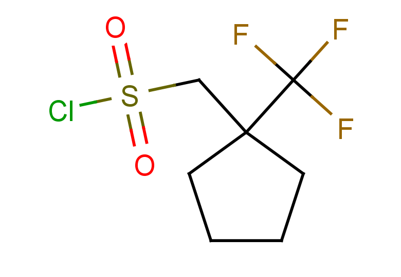 [1-(trifluoromethyl)cyclopentyl]methanesulfonyl chloride