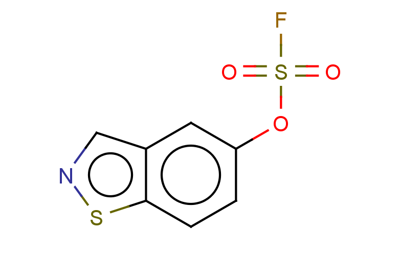 1,2-benzothiazol-5-yl fluoranesulfonate