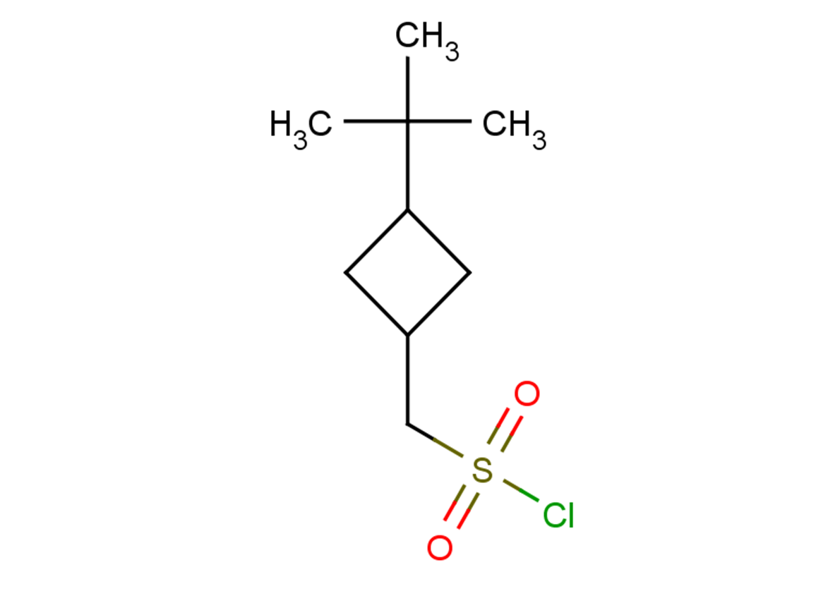 (3-tert-butylcyclobutyl)methanesulfonyl chloride, Mixture of diastereomers