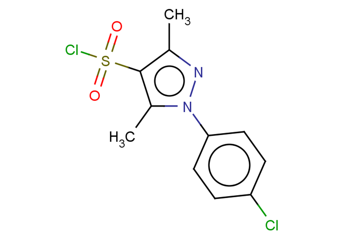 1-(4-chlorophenyl)-3,5-dimethyl-1H-pyrazole-4-sulfonyl chloride