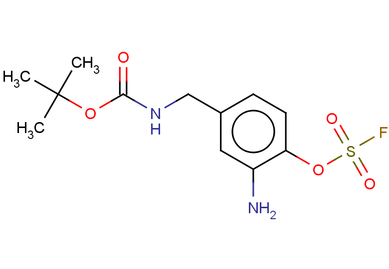 tert-butyl N-({3-amino-4-[(fluorosulfonyl)oxy]phenyl}methyl)carbamate