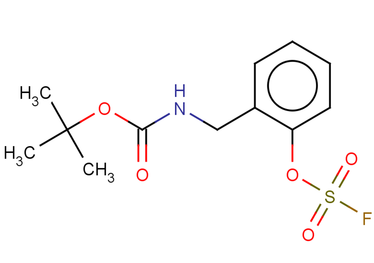 tert-butyl N-({2-[(fluorosulfonyl)oxy]phenyl}methyl)carbamate