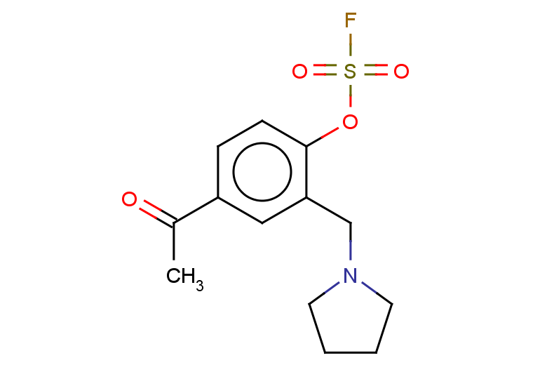 4-acetyl-2-[(pyrrolidin-1-yl)methyl]phenyl fluoranesulfonate
