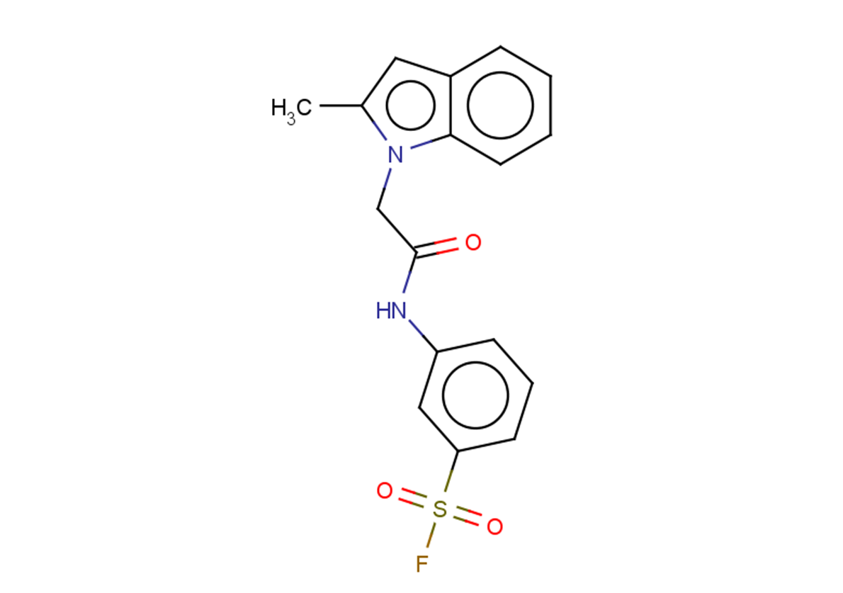 3-[2-(2-methyl-1H-indol-1-yl)acetamido]benzene-1-sulfonyl fluoride