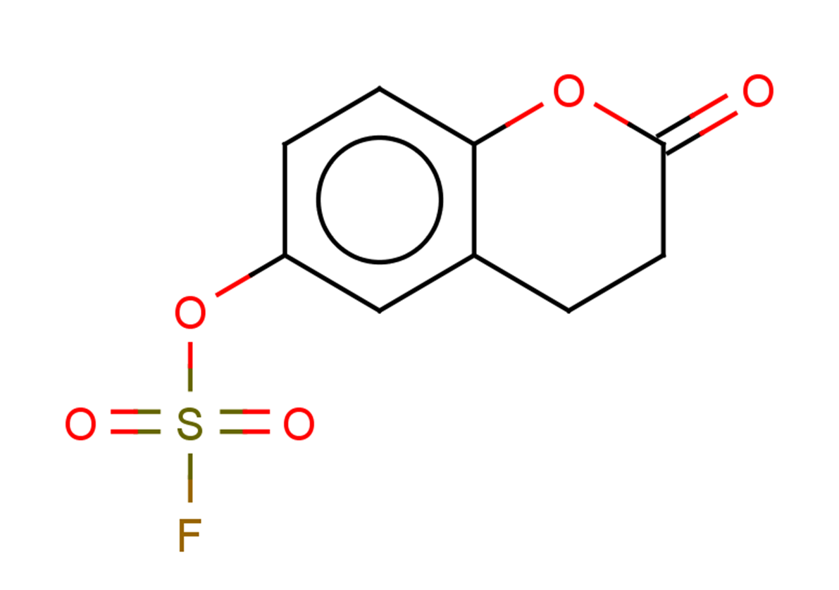 2-oxo-3,4-dihydro-2H-1-benzopyran-6-yl fluoranesulfonate
