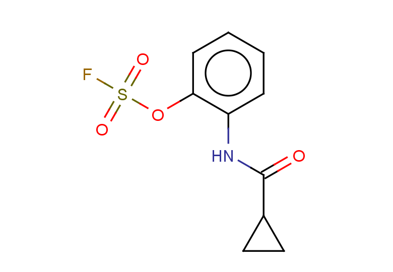 2-cyclopropaneamidophenyl sulfurofluoridate