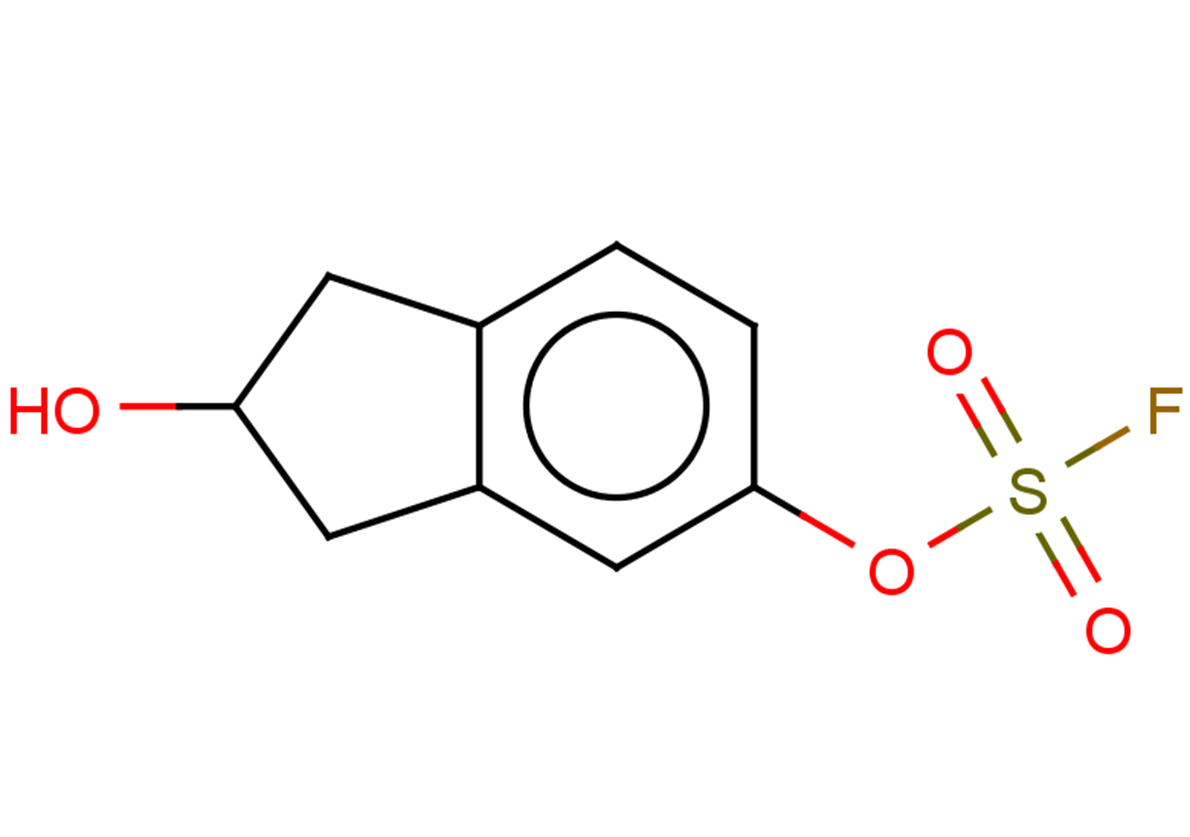 2-hydroxy-2,3-dihydro-1H-inden-5-yl sulfurofluoridate