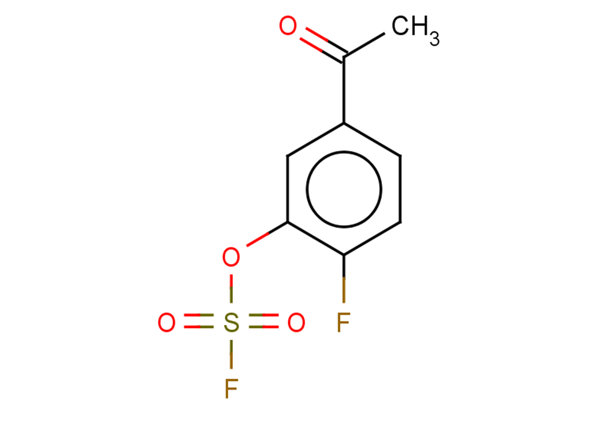 5-acetyl-2-fluorophenyl fluoranesulfonate
