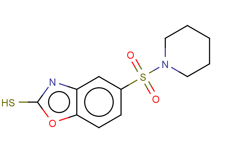 5-(piperidine-1-sulfonyl)-1,3-benzoxazole-2-thiol