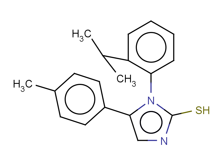 5-(4-methylphenyl)-1-[2-(propan-2-yl)phenyl]-1H-imidazole-2-thiol