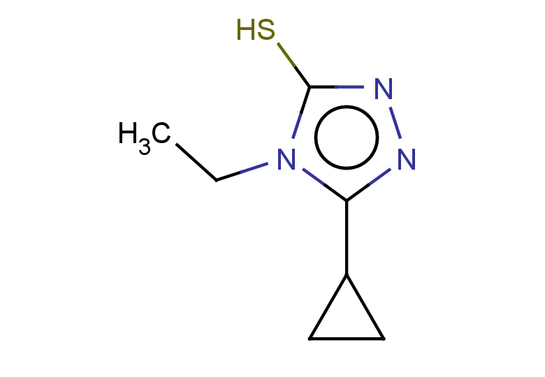 5-cyclopropyl-4-ethyl-4H-1,2,4-triazole-3-thiol