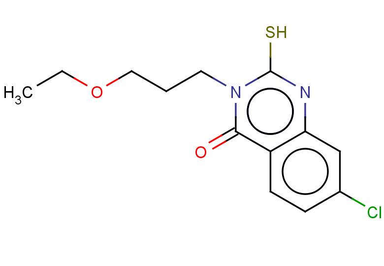 7-chloro-3-(3-ethoxypropyl)-2-sulfanyl-3,4-dihydroquinazolin-4-one