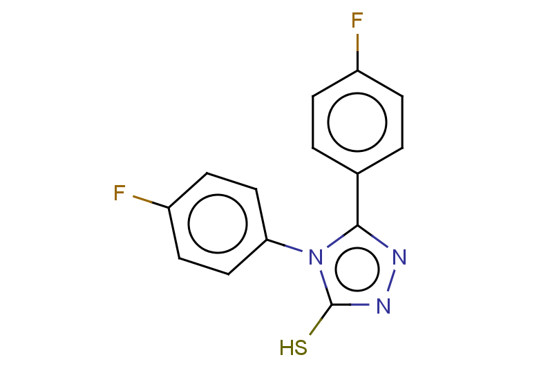 bis(4-fluorophenyl)-4H-1,2,4-triazole-3-thiol