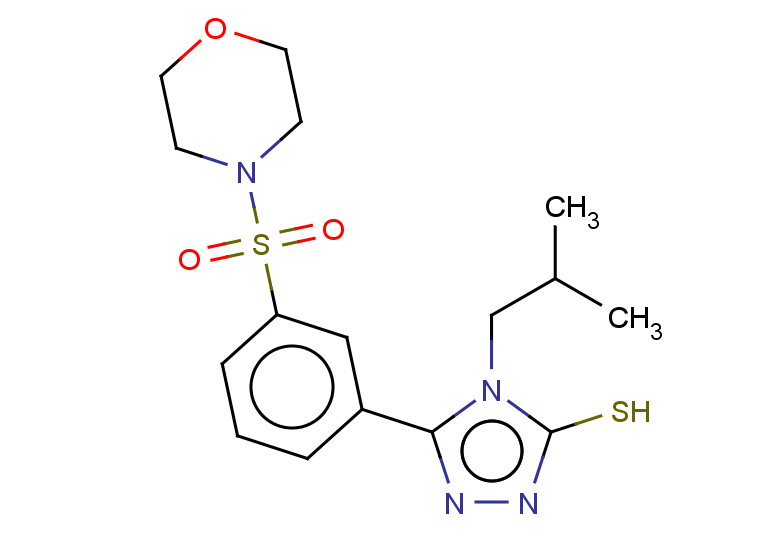 4-(2-methylpropyl)-5-[3-(morpholine-4-sulfonyl)phenyl]-4H-1,2,4-triazole-3-thiol