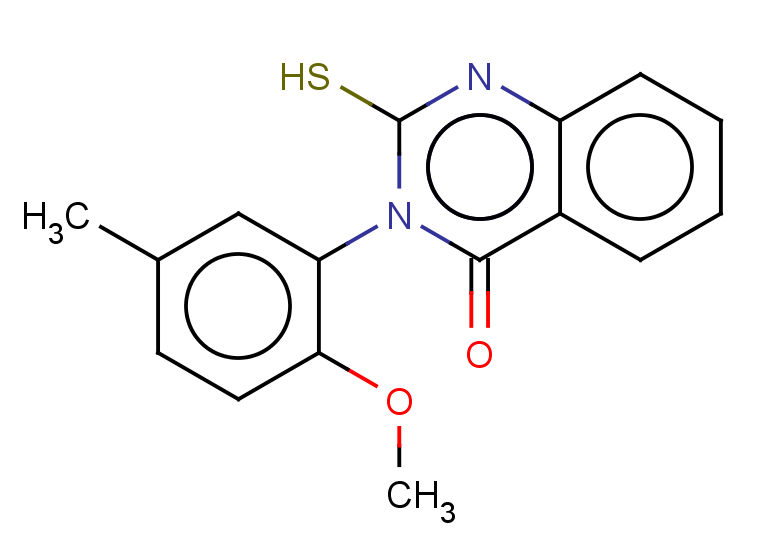 3-(2-methoxy-5-methylphenyl)-2-sulfanyl-3,4-dihydroquinazolin-4-one