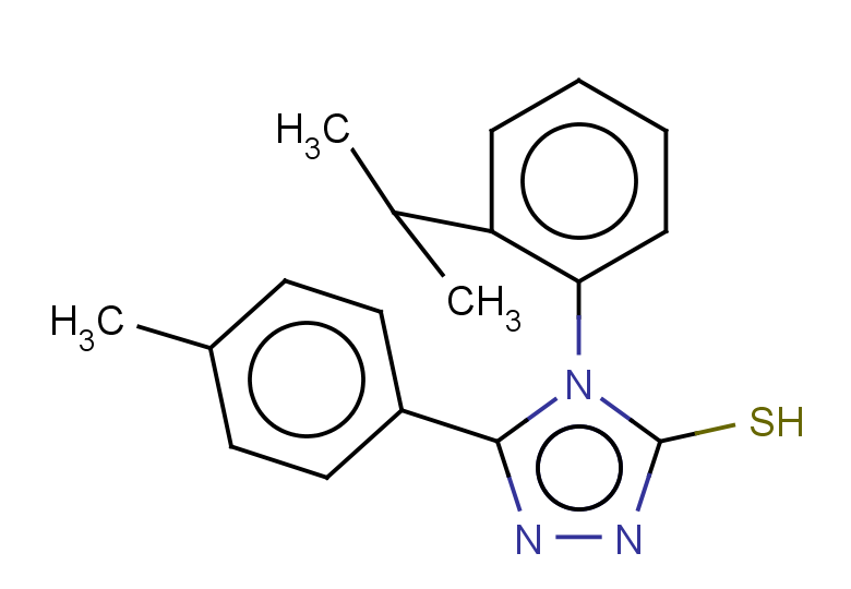 5-(4-methylphenyl)-4-[2-(propan-2-yl)phenyl]-4H-1,2,4-triazole-3-thiol