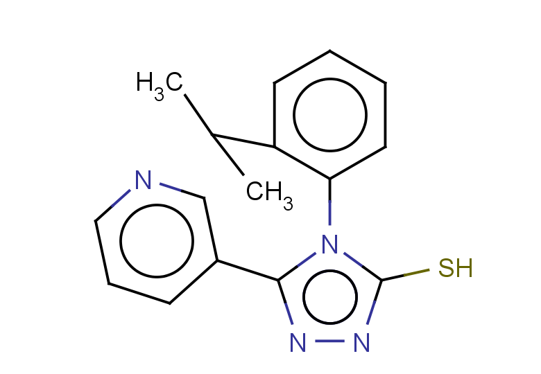 4-[2-(propan-2-yl)phenyl]-5-(pyridin-3-yl)-4H-1,2,4-triazole-3-thiol