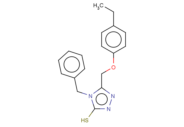 4-benzyl-5-(4-ethylphenoxymethyl)-4H-1,2,4-triazole-3-thiol