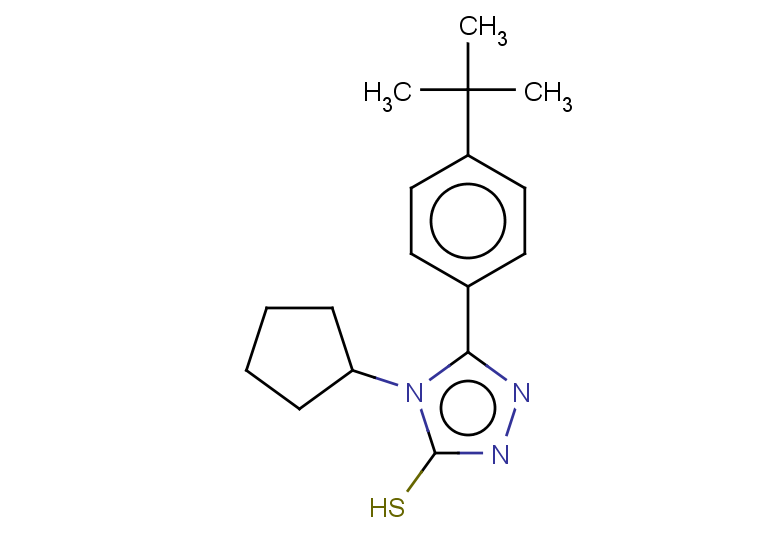 5-(4-tert-butylphenyl)-4-cyclopentyl-4H-1,2,4-triazole-3-thiol