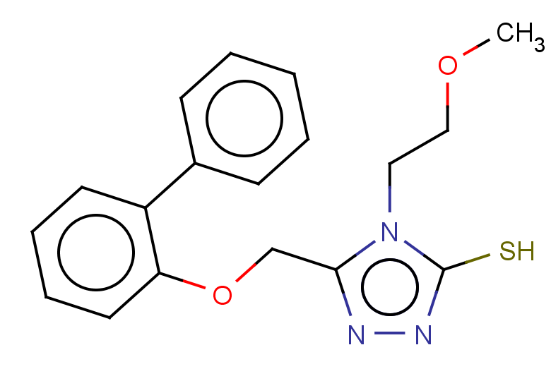 4-(2-methoxyethyl)-5-(2-phenylphenoxymethyl)-4H-1,2,4-triazole-3-thiol