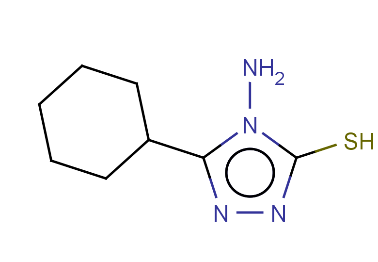 4-amino-5-cyclohexyl-4H-1,2,4-triazole-3-thiol