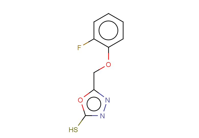 5-(2-fluorophenoxymethyl)-1,3,4-oxadiazole-2-thiol