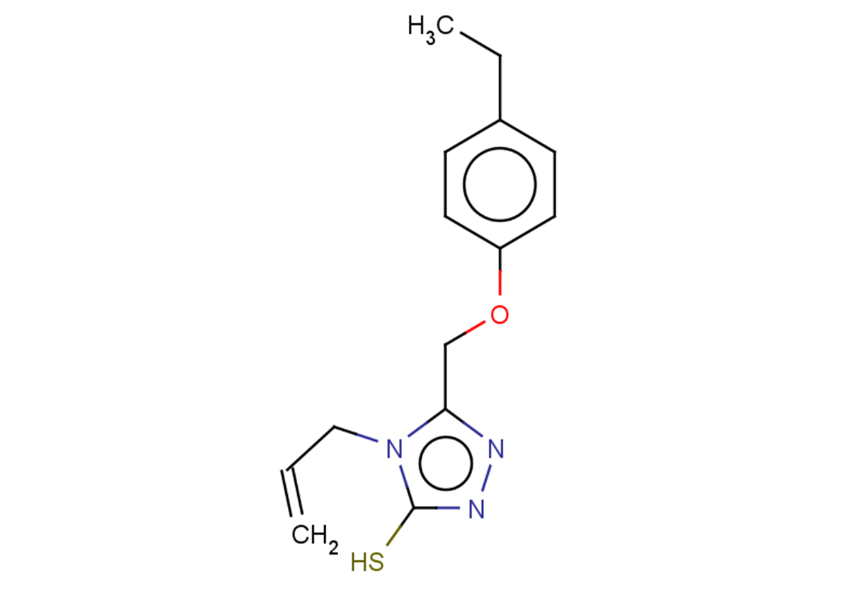 5-(4-ethylphenoxymethyl)-4-(prop-2-en-1-yl)-4H-1,2,4-triazole-3-thiol