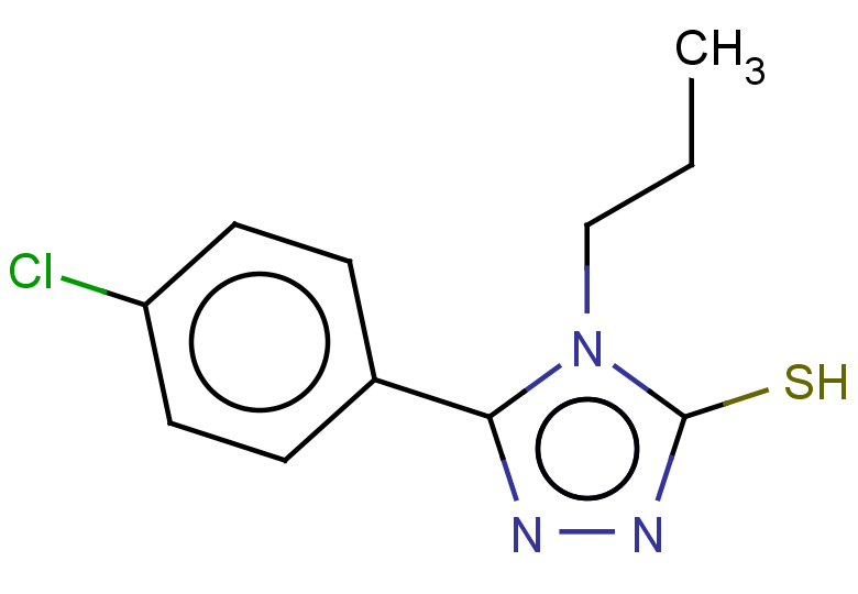 5-(4-chlorophenyl)-4-propyl-4H-1,2,4-triazole-3-thiol