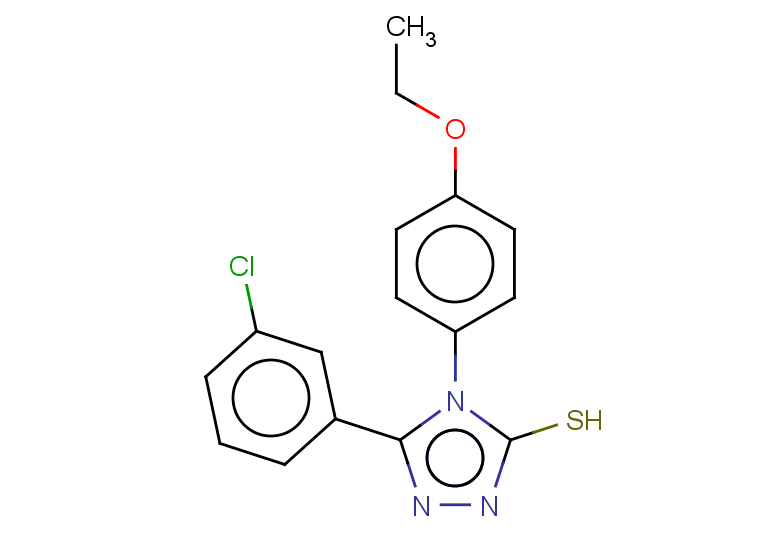 5-(3-chlorophenyl)-4-(4-ethoxyphenyl)-4H-1,2,4-triazole-3-thiol