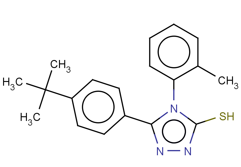 5-(4-tert-butylphenyl)-4-(2-methylphenyl)-4H-1,2,4-triazole-3-thiol