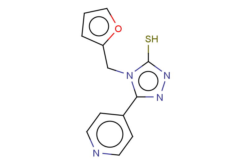 4-(furan-2-ylmethyl)-5-(pyridin-4-yl)-4H-1,2,4-triazole-3-thiol