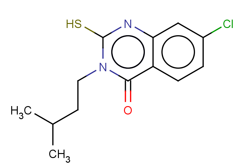 7-chloro-3-(3-methylbutyl)-2-sulfanyl-3,4-dihydroquinazolin-4-one