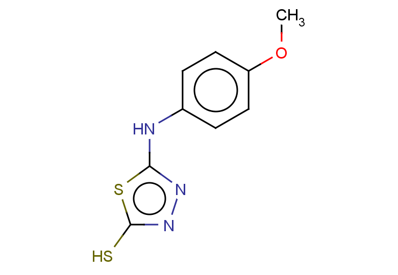 5-[(4-methoxyphenyl)amino]-1,3,4-thiadiazole-2-thiol