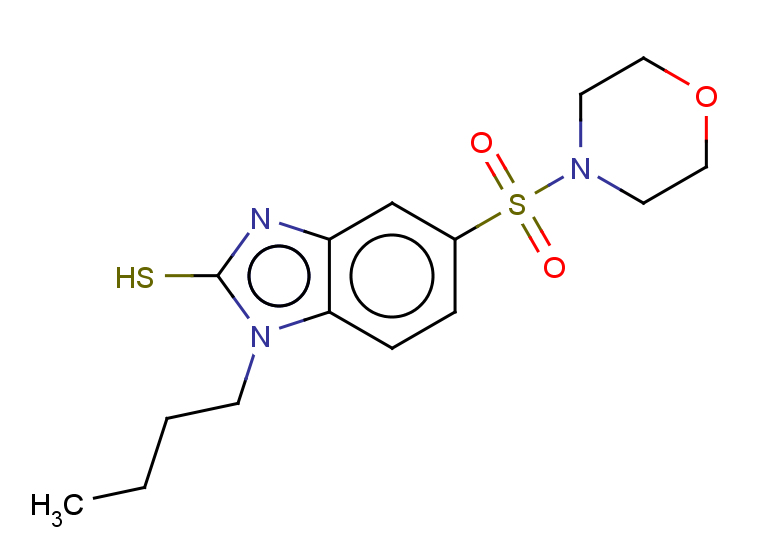 1-butyl-5-(morpholine-4-sulfonyl)-1H-1,3-benzodiazole-2-thiol