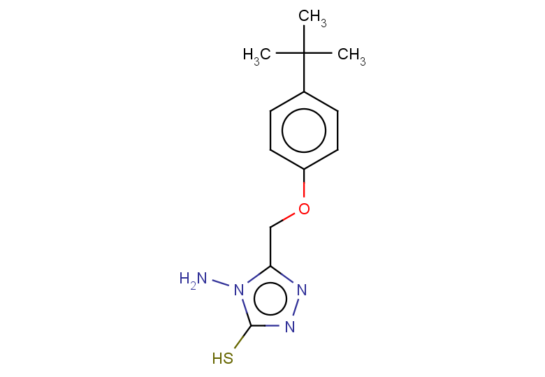 4-amino-5-(4-tert-butylphenoxymethyl)-4H-1,2,4-triazole-3-thiol