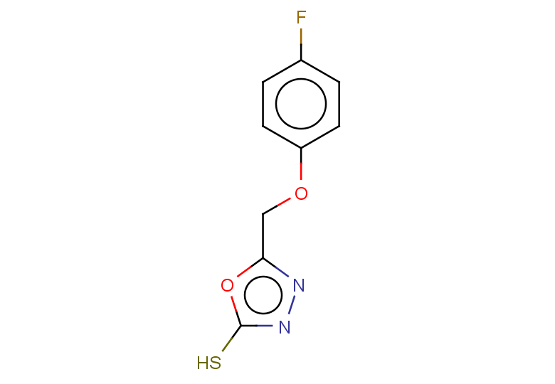 5-(4-fluorophenoxymethyl)-1,3,4-oxadiazole-2-thiol