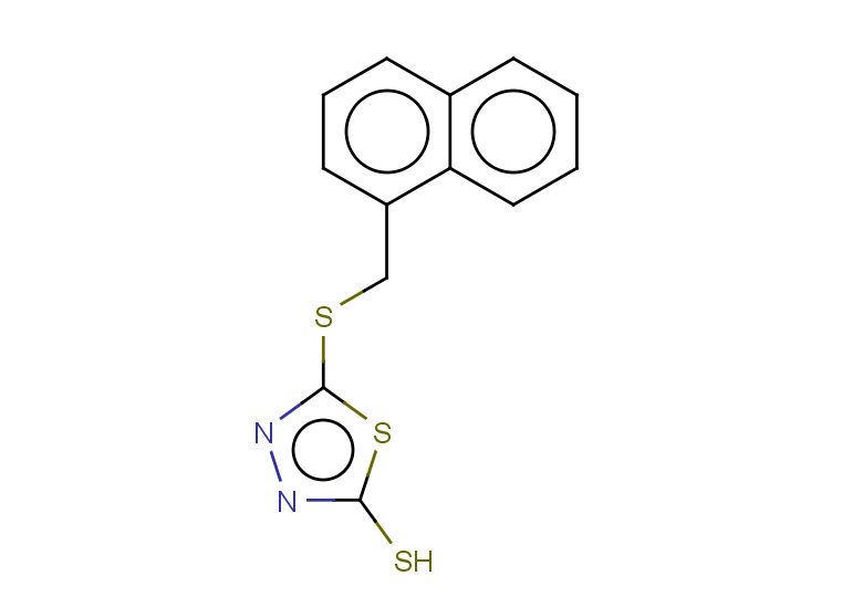 5-[(naphthalen-1-ylmethyl)sulfanyl]-1,3,4-thiadiazole-2-thiol