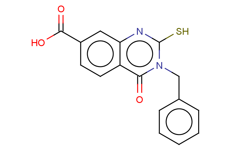3-benzyl-4-oxo-2-sulfanyl-3,4-dihydroquinazoline-7-carboxylic acid