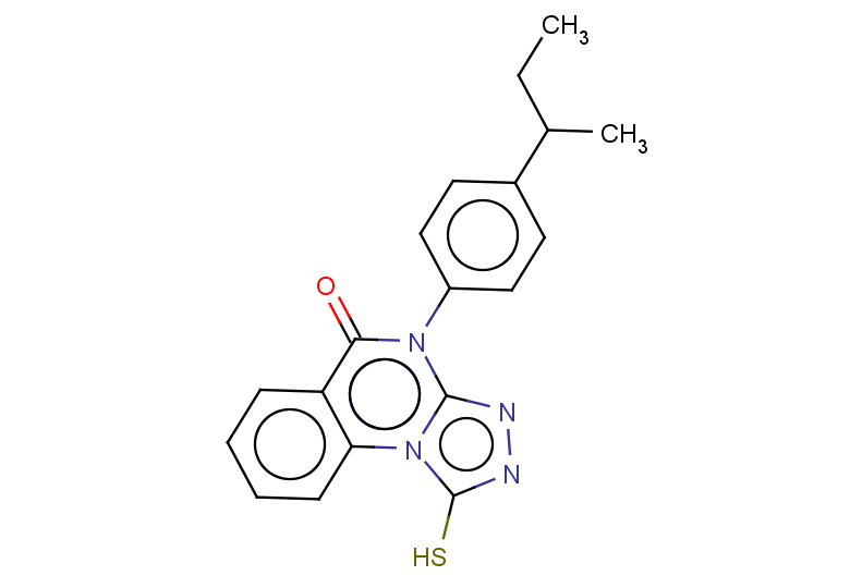 4-[4-(butan-2-yl)phenyl]-1-sulfanyl-4H,5H-[1,2,4]triazolo[4,3-a]quinazolin-5-one