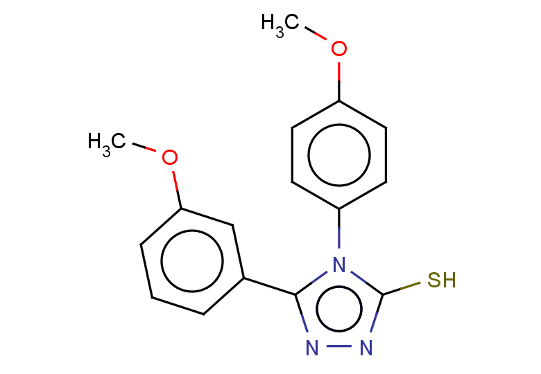 5-(3-methoxyphenyl)-4-(4-methoxyphenyl)-4H-1,2,4-triazole-3-thiol