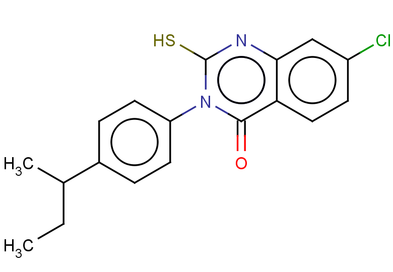 3-[4-(butan-2-yl)phenyl]-7-chloro-2-sulfanyl-3,4-dihydroquinazolin-4-one
