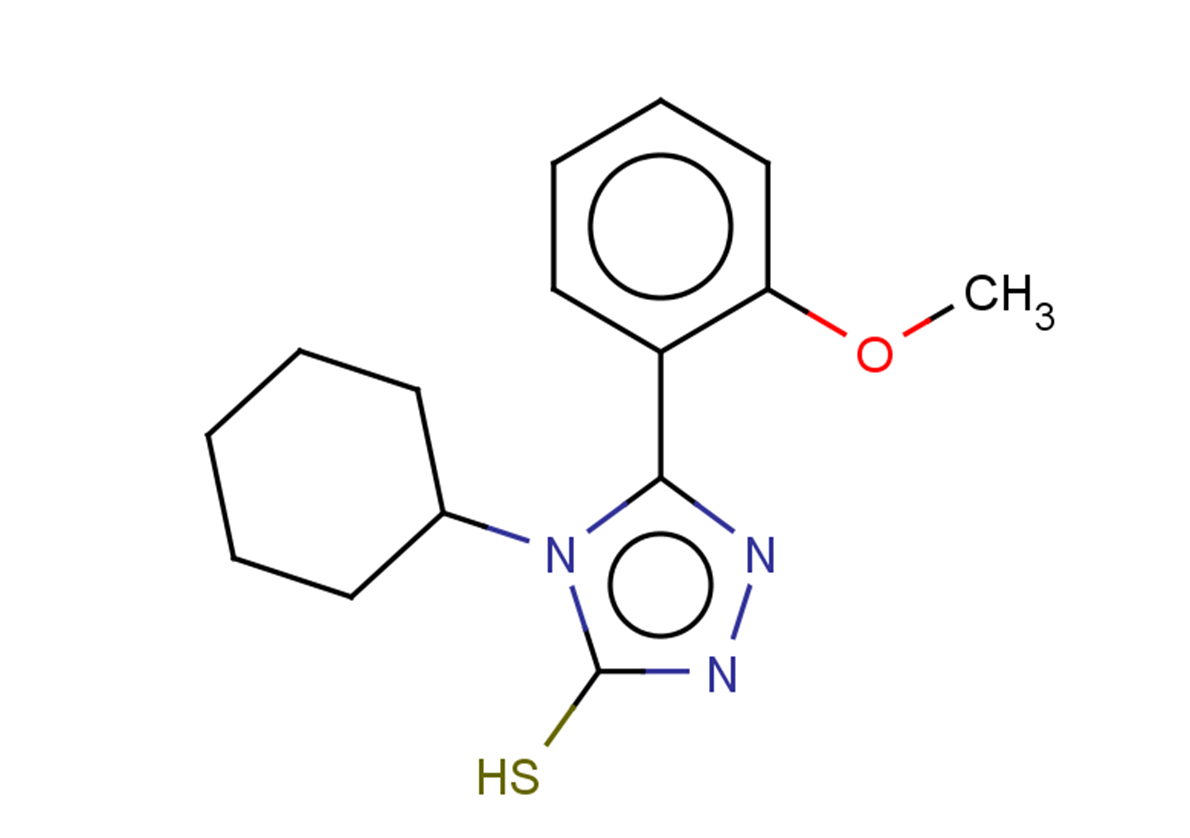 4-cyclohexyl-5-(2-methoxyphenyl)-4H-1,2,4-triazole-3-thiol