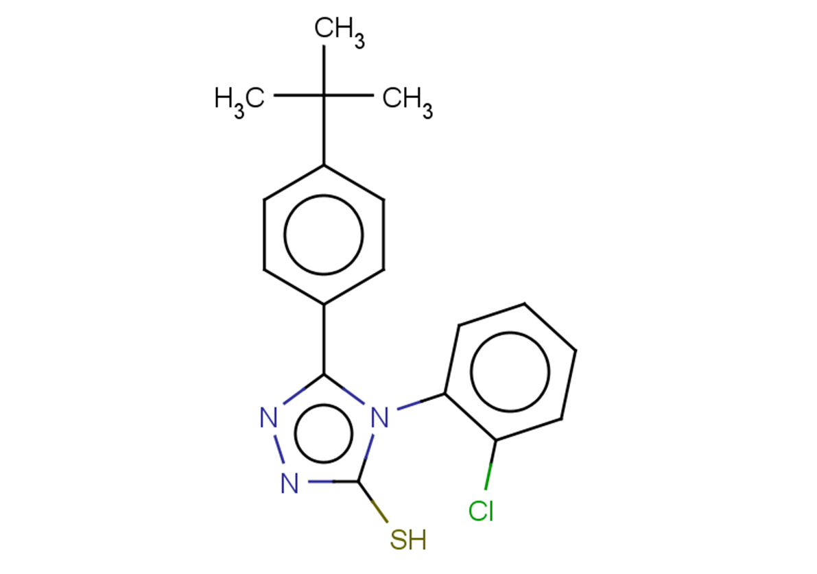 5-(4-tert-butylphenyl)-4-(2-chlorophenyl)-4H-1,2,4-triazole-3-thiol