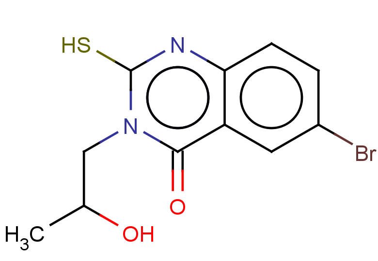 6-bromo-3-(2-hydroxypropyl)-2-sulfanyl-3,4-dihydroquinazolin-4-one
