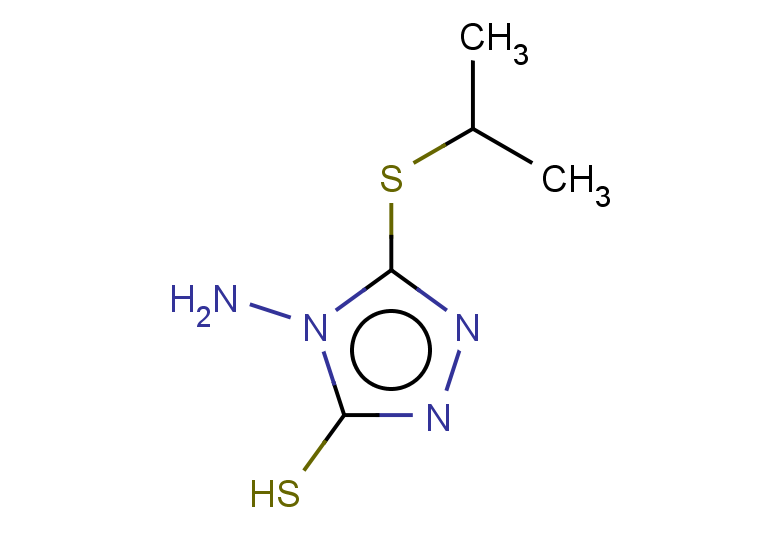 4-amino-5-(propan-2-ylsulfanyl)-4H-1,2,4-triazole-3-thiol