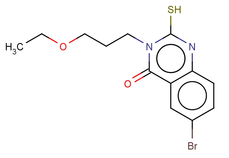 6-bromo-3-(3-ethoxypropyl)-2-sulfanyl-3,4-dihydroquinazolin-4-one